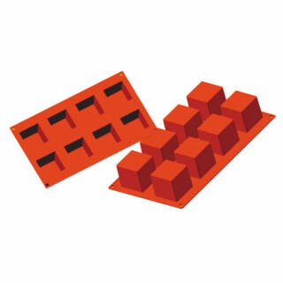 Форма силиконовая P.L. Proff Cuisine Куб 8 ячеек 50*50 мм, h 50 мм (30*17,5 см)